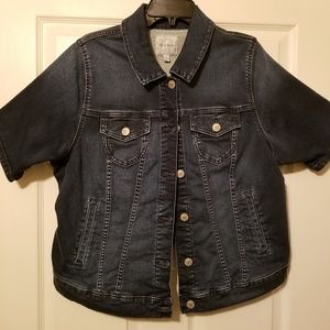 Torrid Jean jacket short sleeve Torrid size 18-20